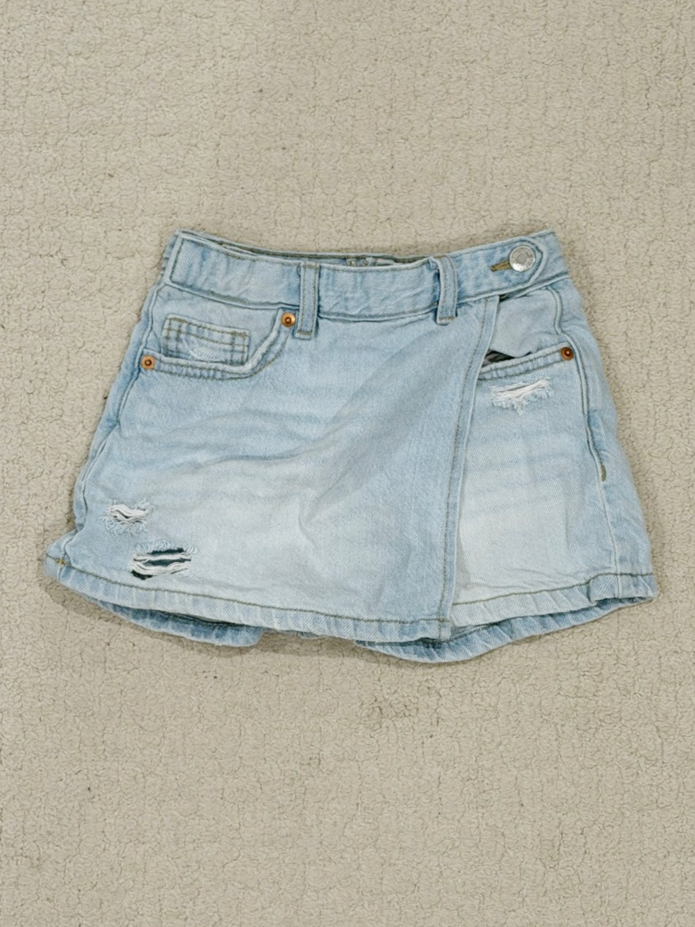 Kids Zara Denim Skort Size 6/7